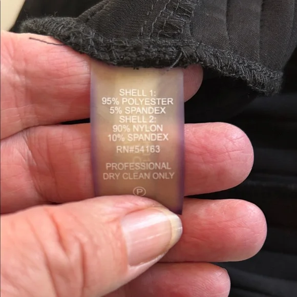 Calvin Klein Black Long Sleeve Dress - Picture 6 of 7